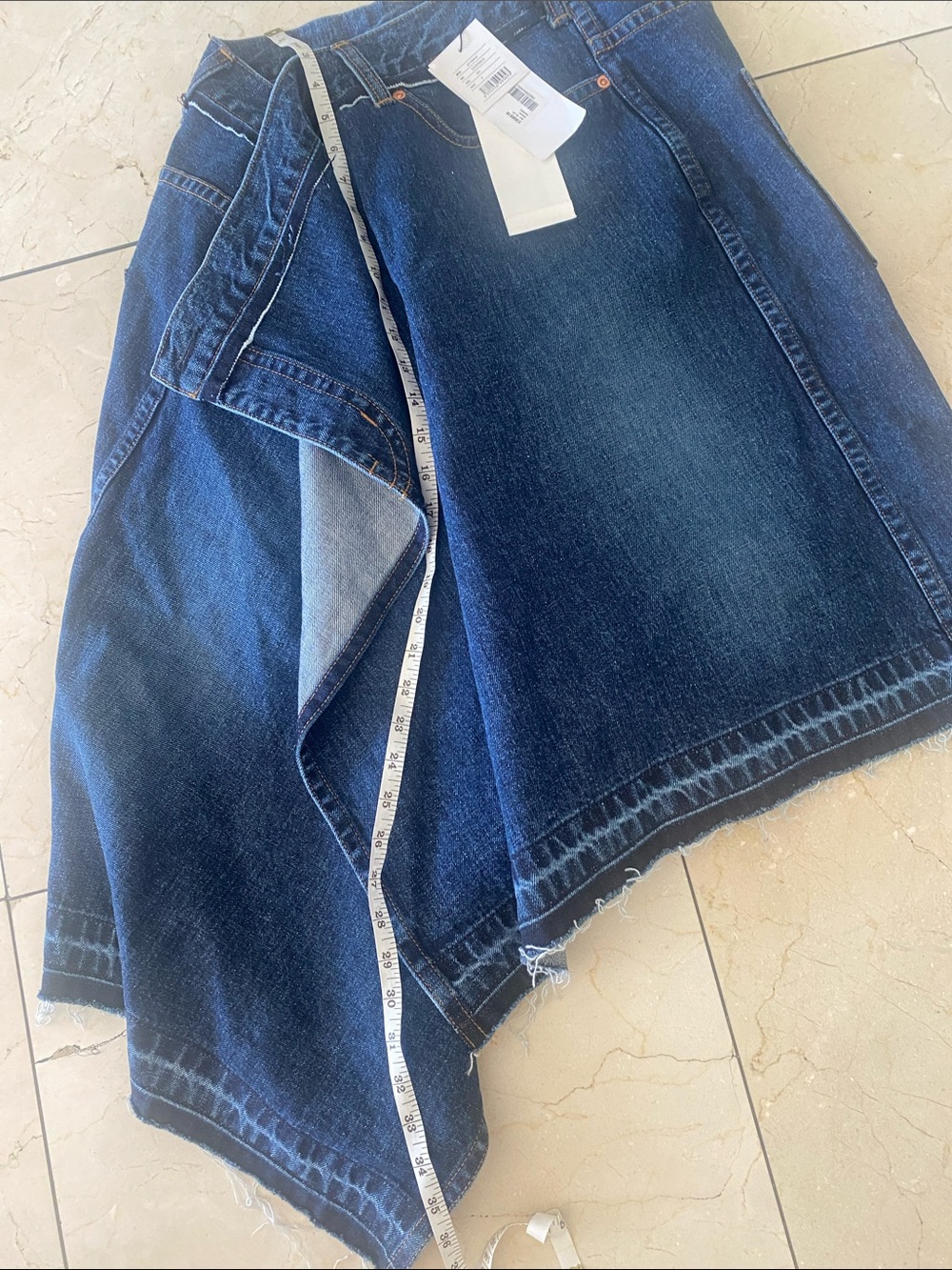 SACAI
ASYMMETRICAL DENIM SKIRT 2JP M - Picture 6 of 7